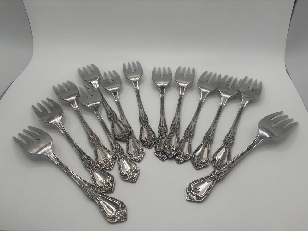 Oneida Mansfield 13 Dinner Forks Stainless Steel